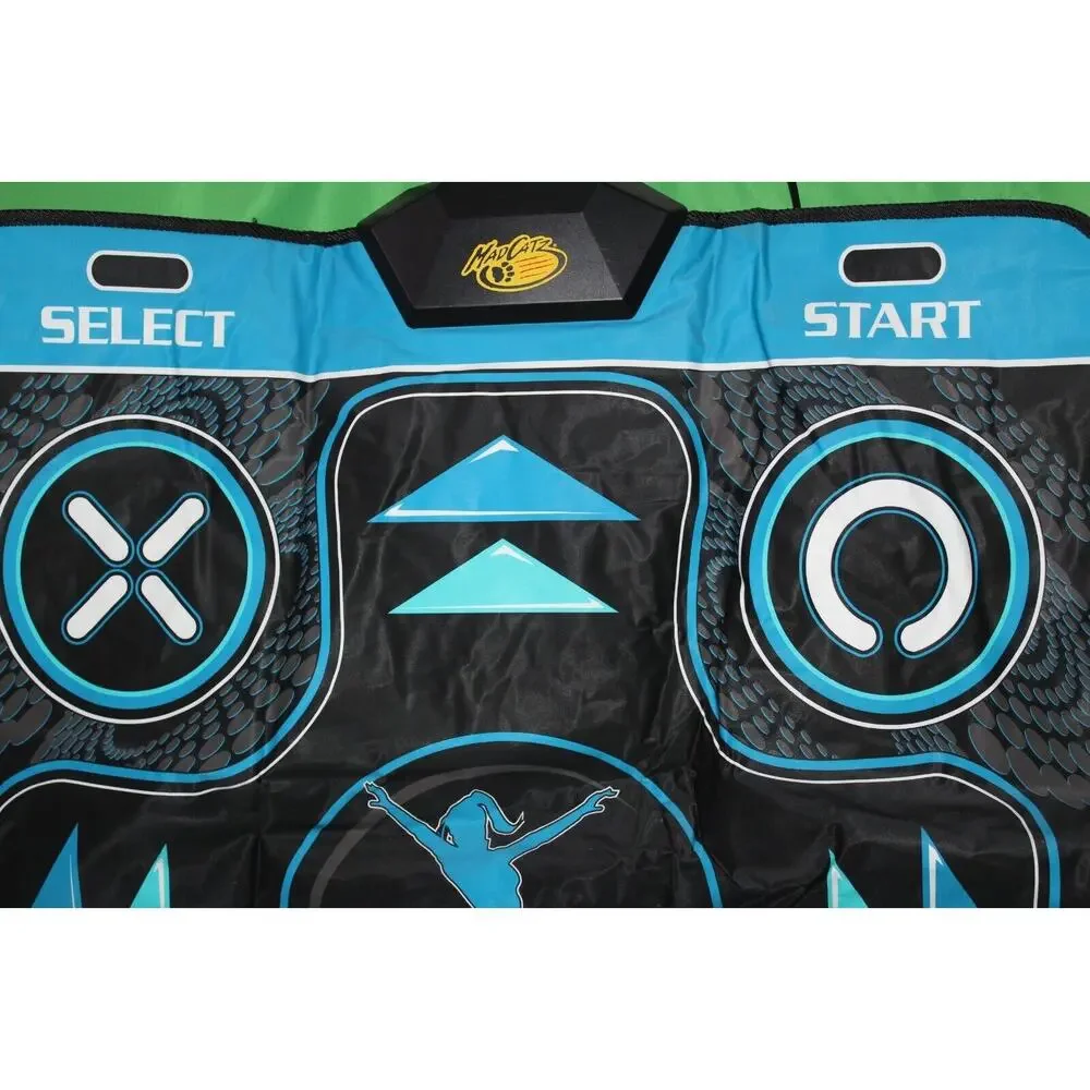 Mad Catz Dance Revolution Mat Beat Pad 8240 PS2 Video Game Controller Attachment